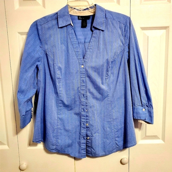 Lane Bryant Tops - Lane Bryant Casual Blue Top Size 22W